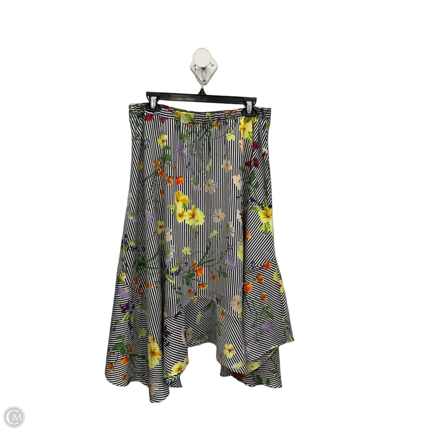 Skirt Maxi By Calvin Klein In Floral Print, Size: 10
