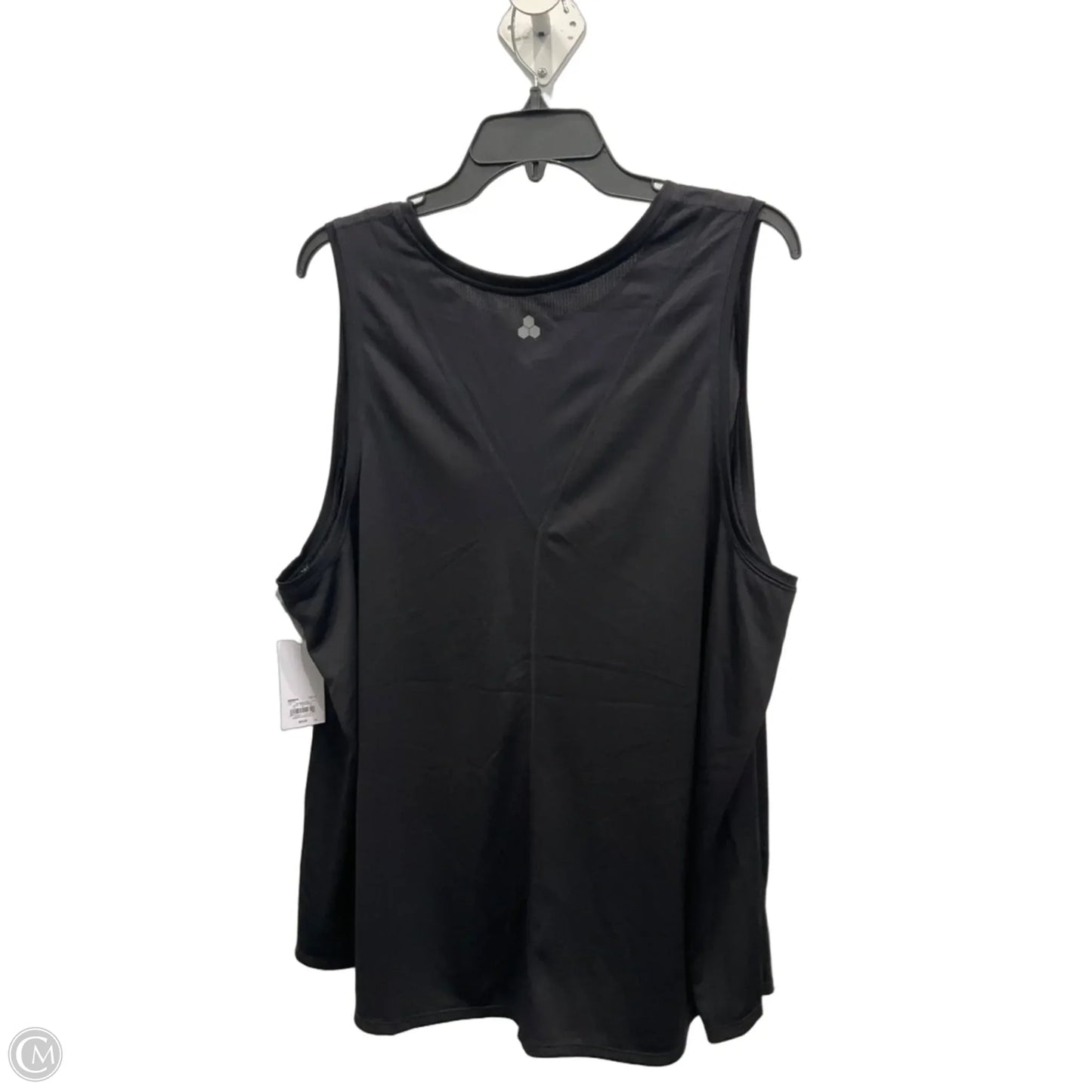 Athletic Tank Top By Tek Gear In Black, Size: 3x