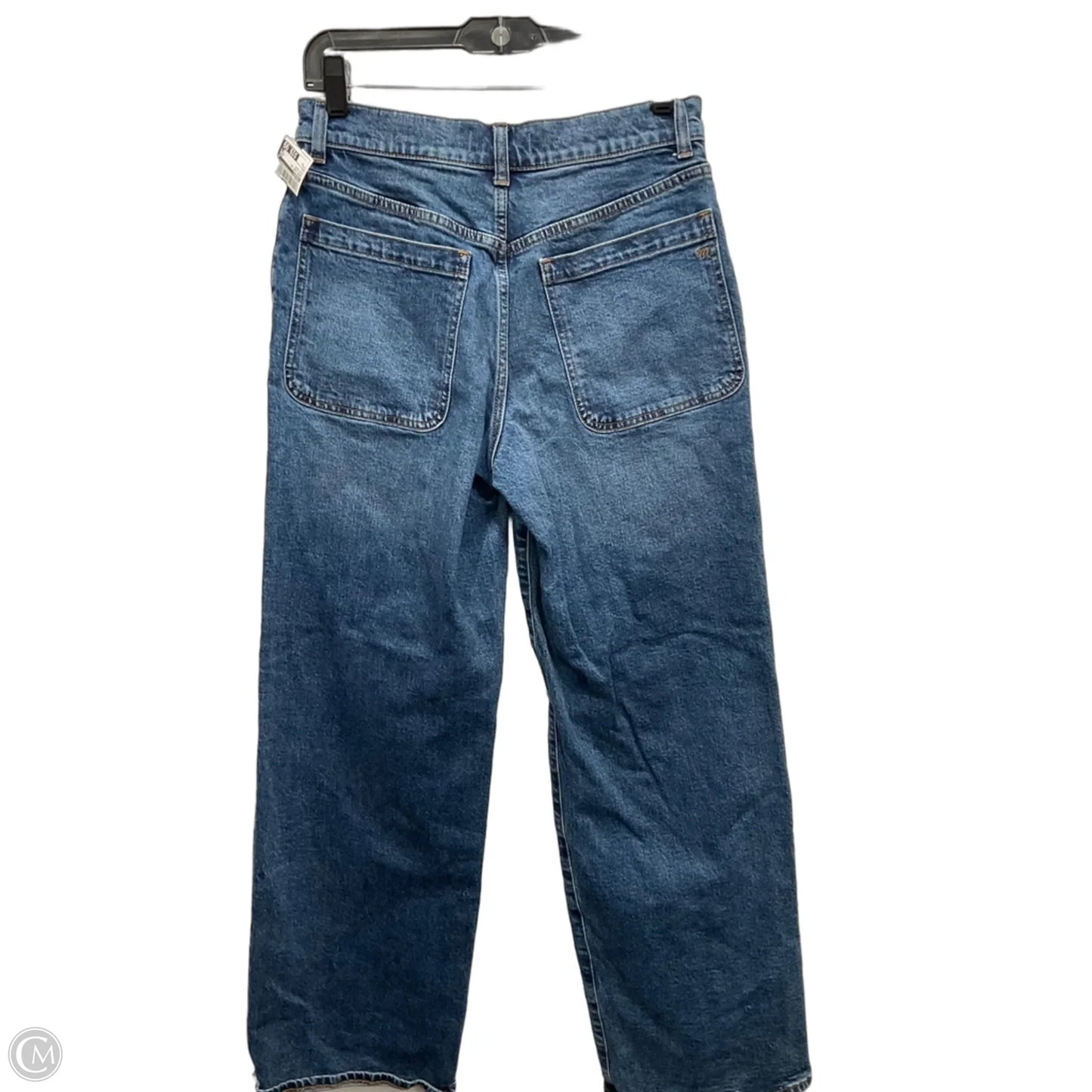 Jeans Wide Leg By Madewell In Blue Denim, Size: 6