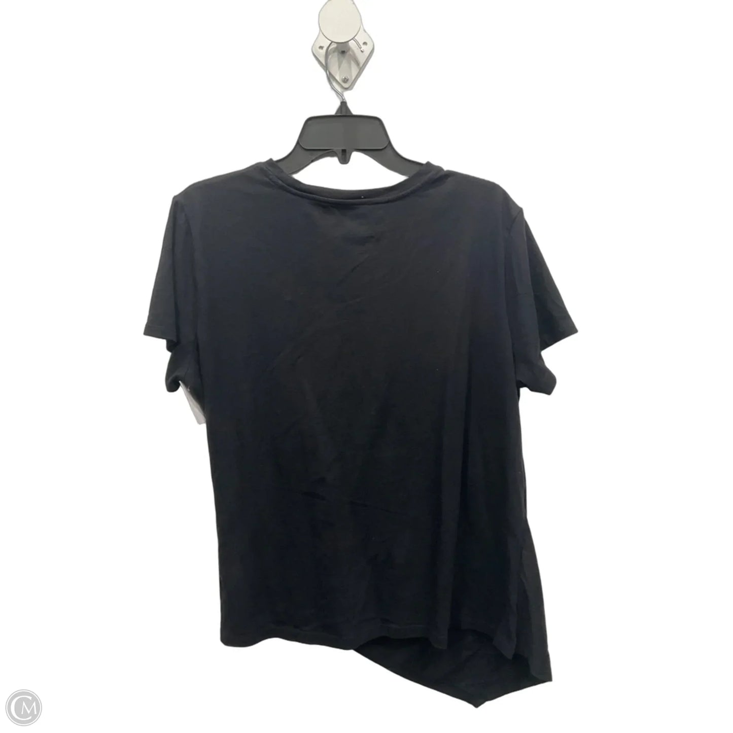 Top Short Sleeve By Nine West In Black, Size: Xl