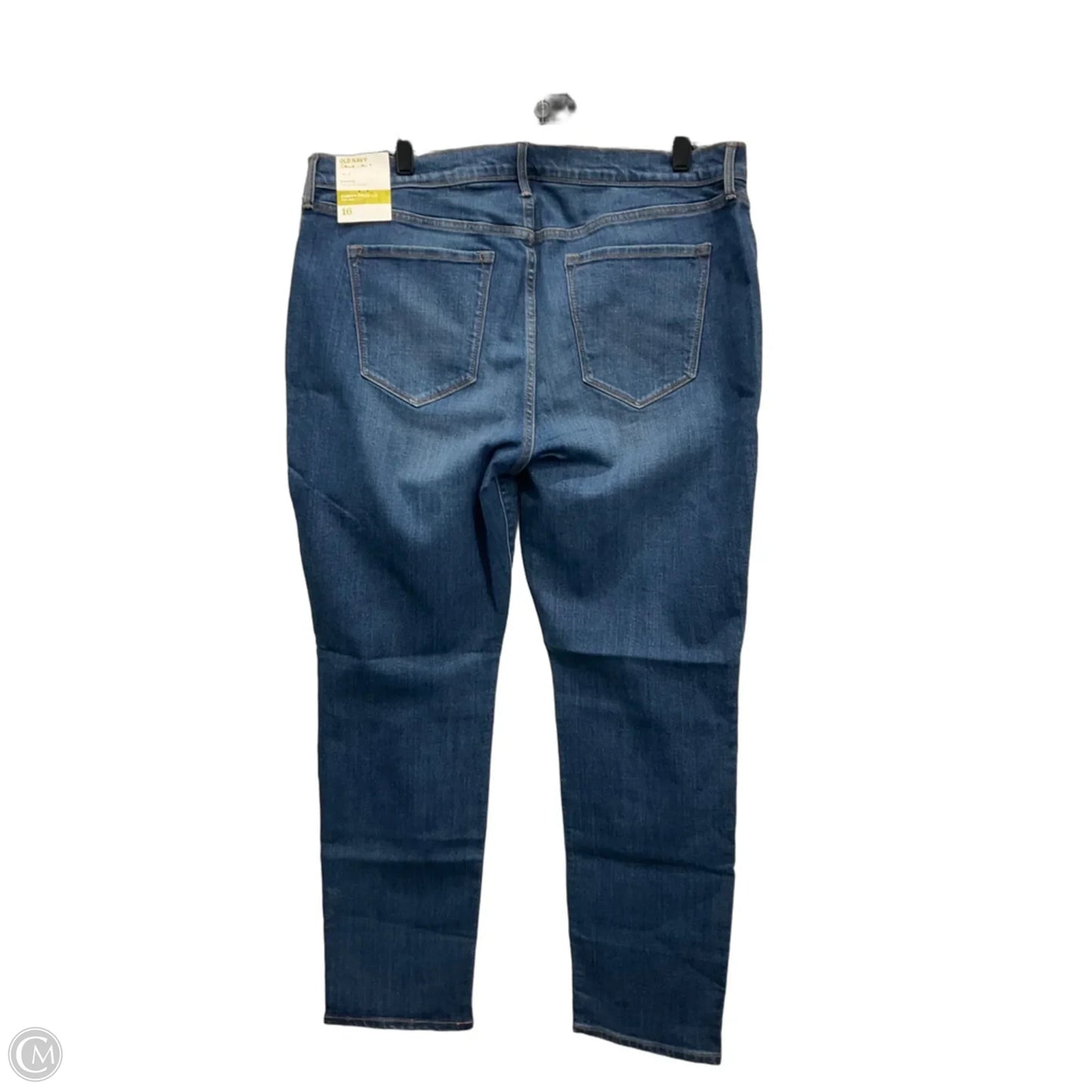 Jeans Straight By Old Navy In Blue, Size: 16