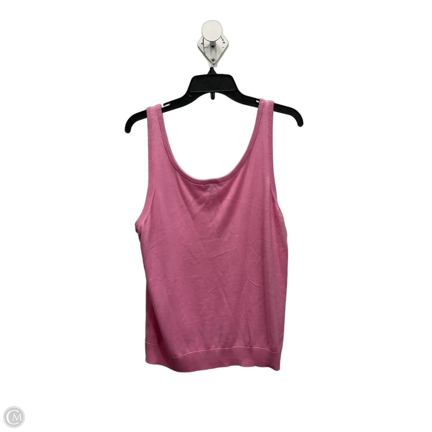 Top Sleeveless By Talbots In Pink, Size: Xl