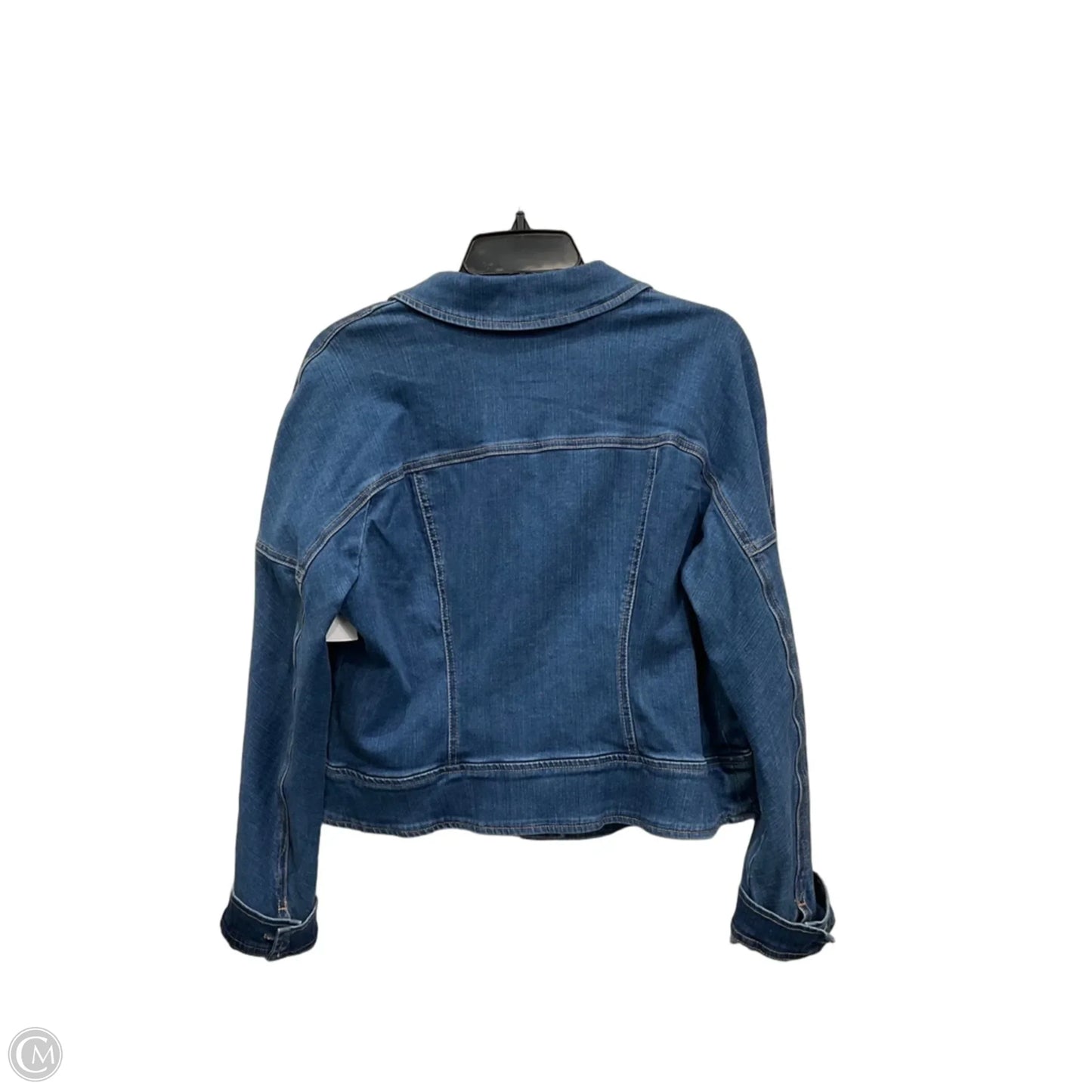 Jacket Denim By White House Black Market In Blue, Size: L