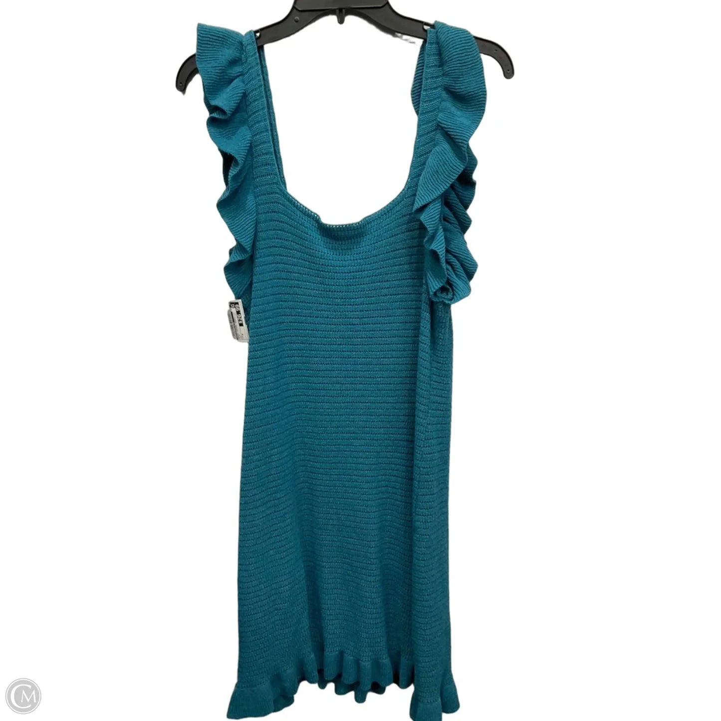 Dress Casual Short By Anthropologie In Blue, Size: M