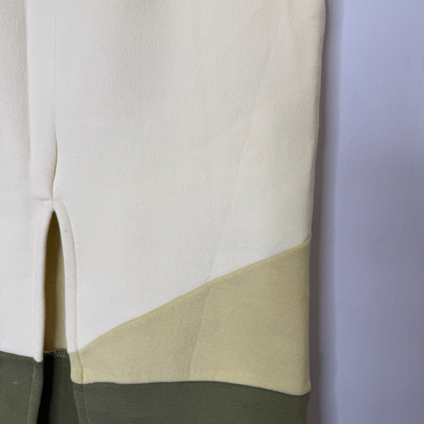 Skirt Midi By Daily Practice By Anthropologie In Cream & Green, Size: L