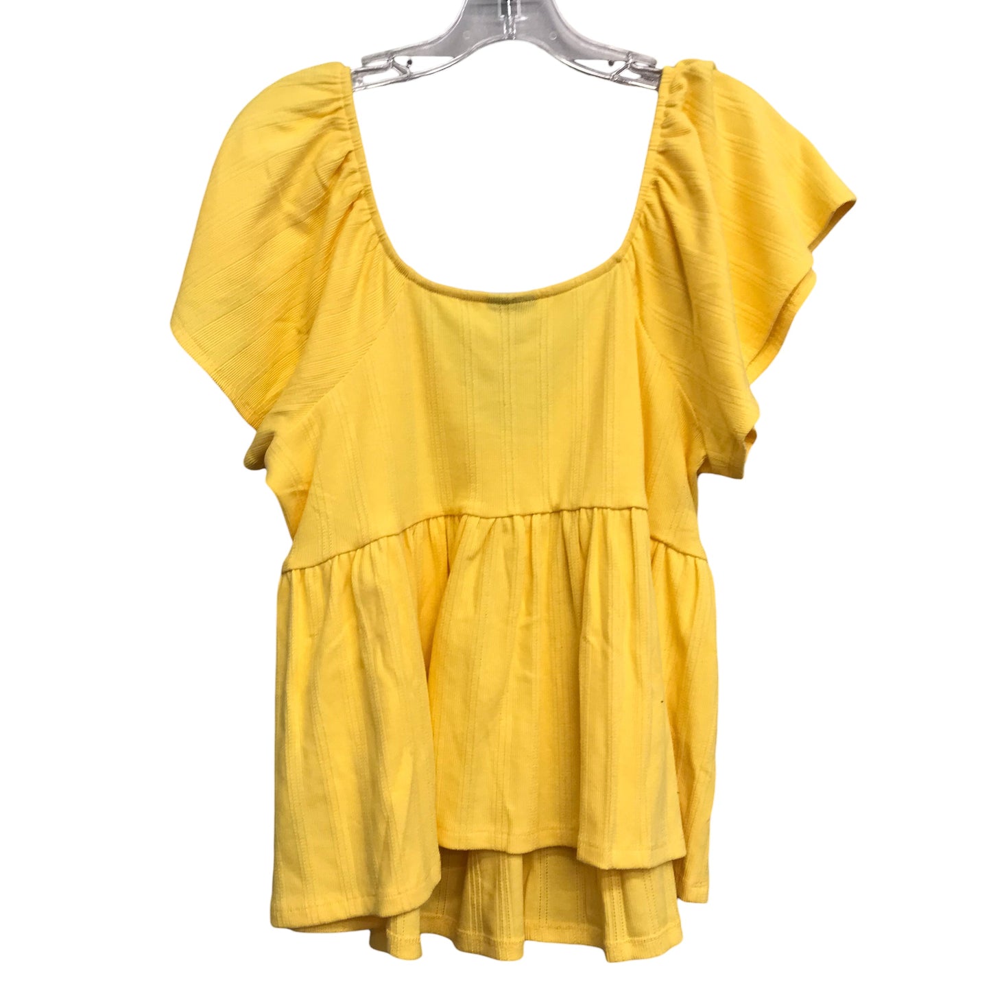 Top Ss By Torrid In Yellow, Size:2X