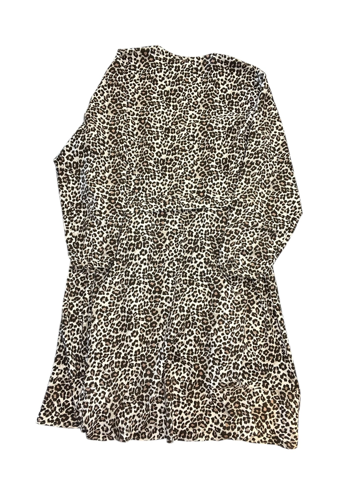 Dress Casual Short By Loft In Leopard Print, Size:3