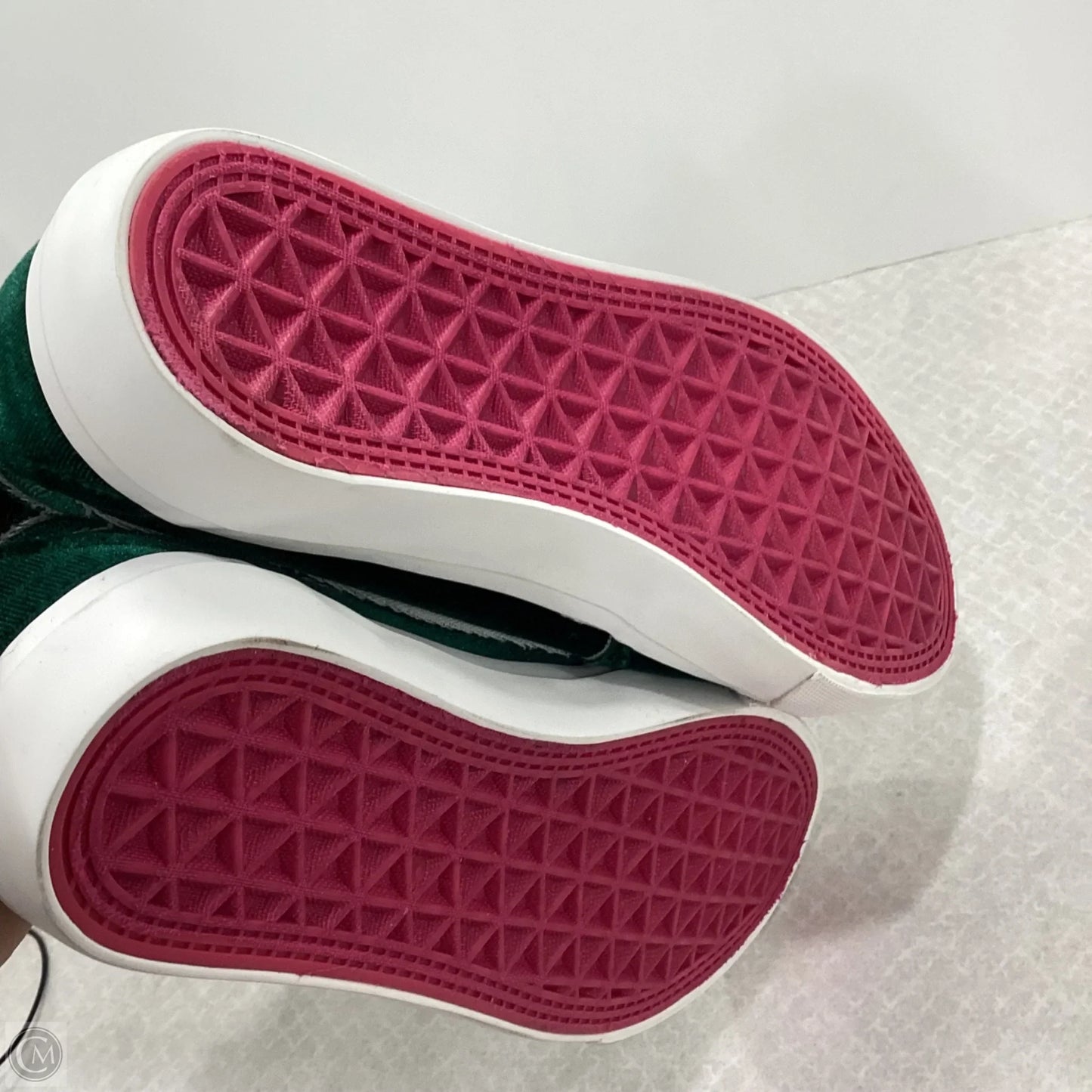 Shoes Sneakers By Corkys In Green, Size: 8