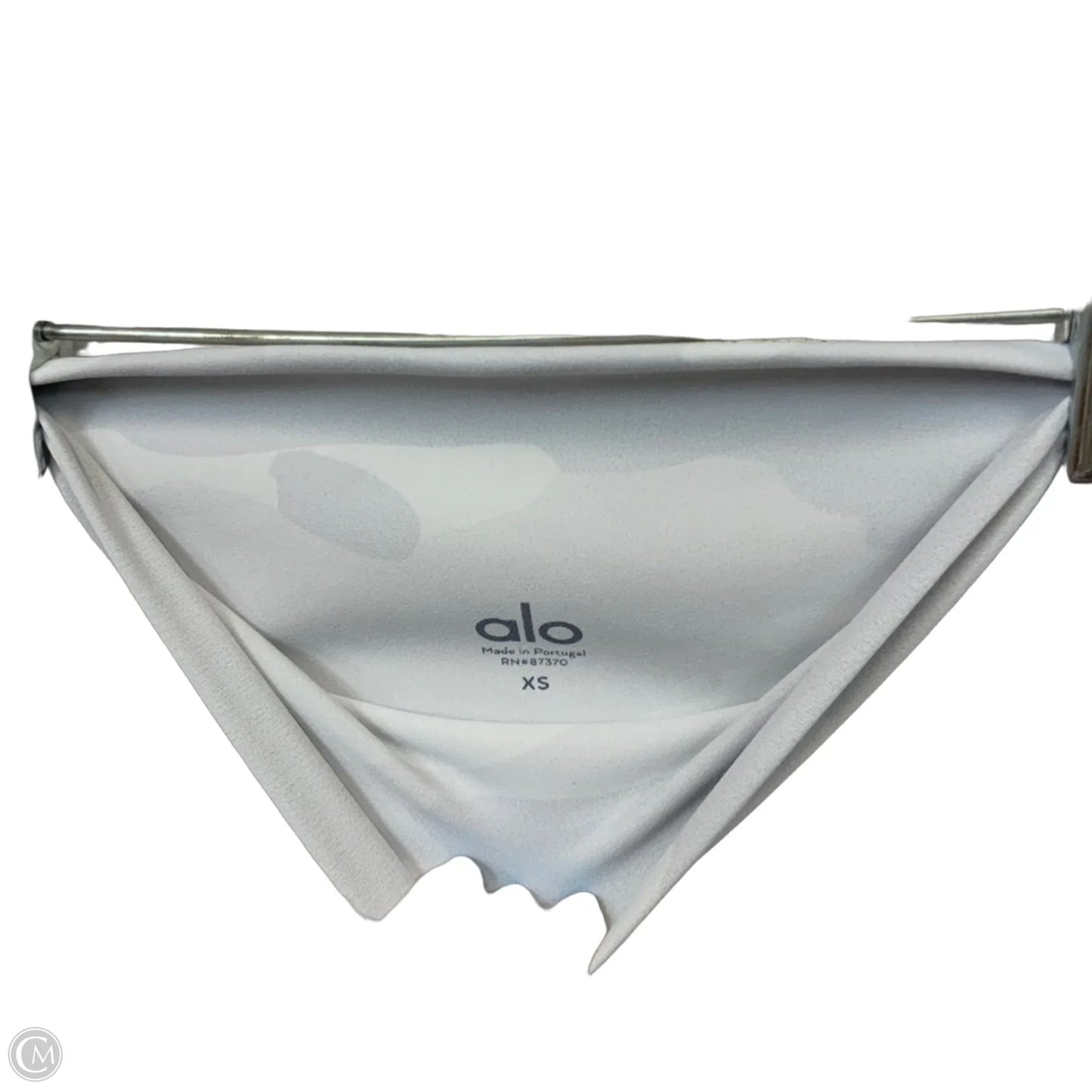 Athletic Leggings By Alo In Grey, Size: Xs