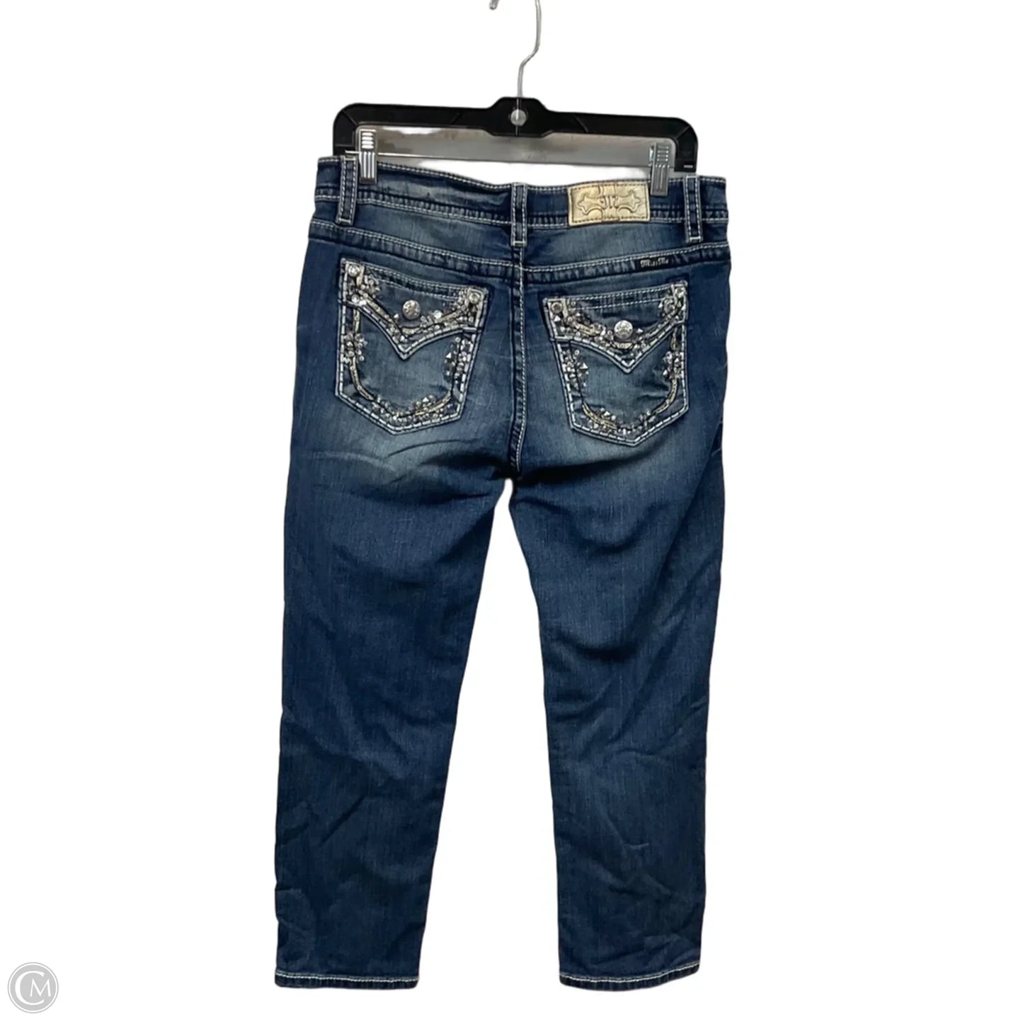 Capris By Miss Me In Blue Denim, Size: 10