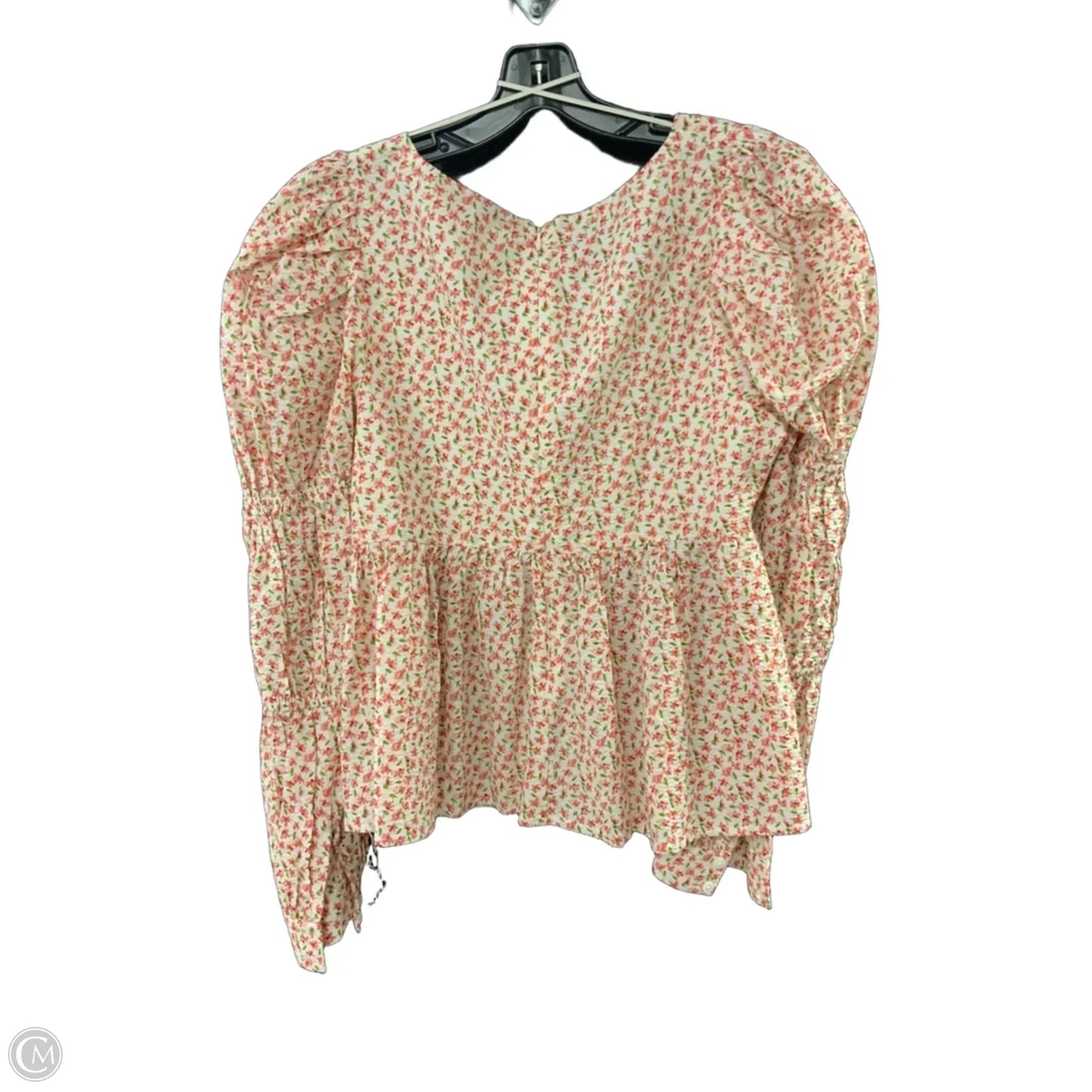 Blouse Long Sleeve By Tuckernuck In Red, Size: S