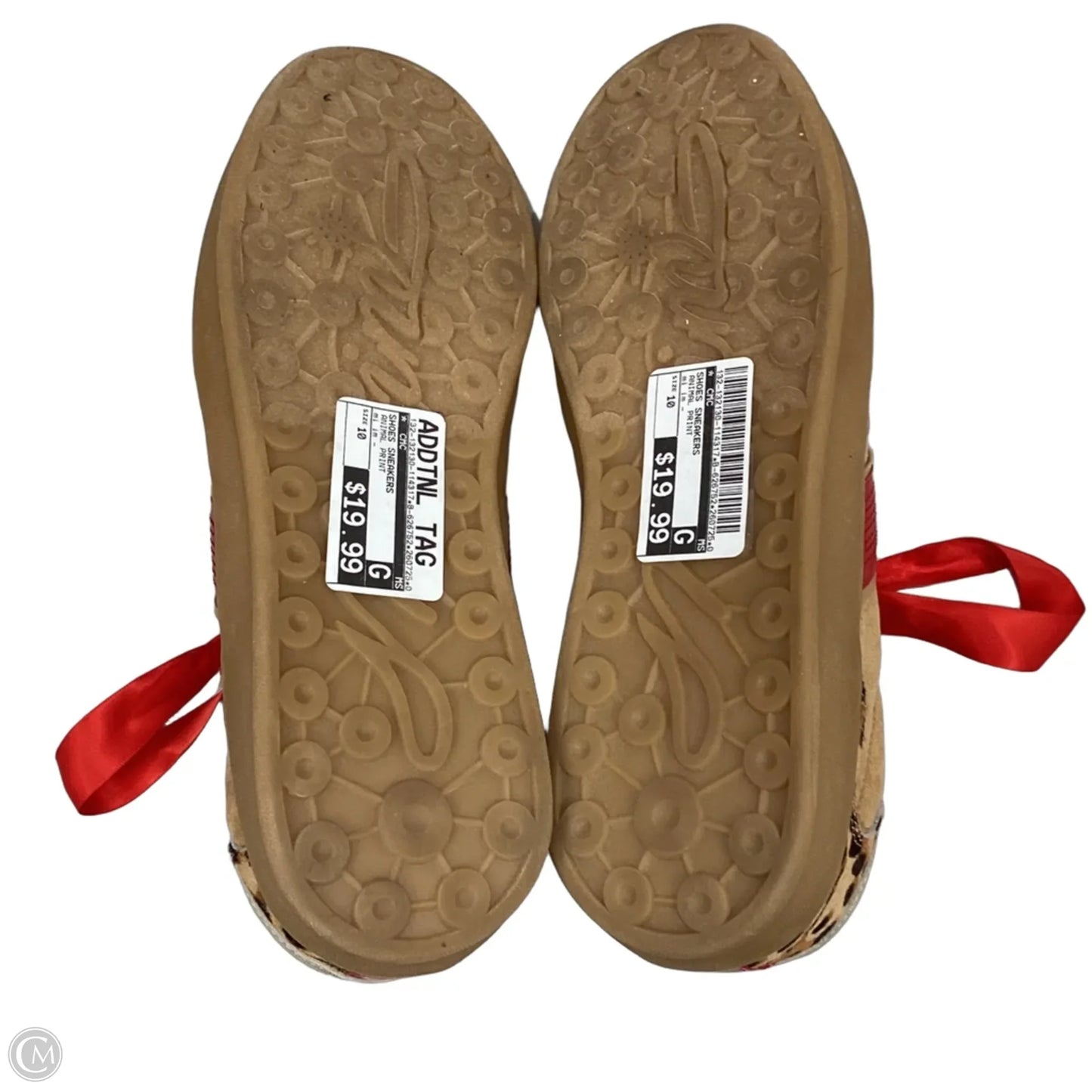 Shoes Sneakers By Mi Im In Animal Print, Size: 10
