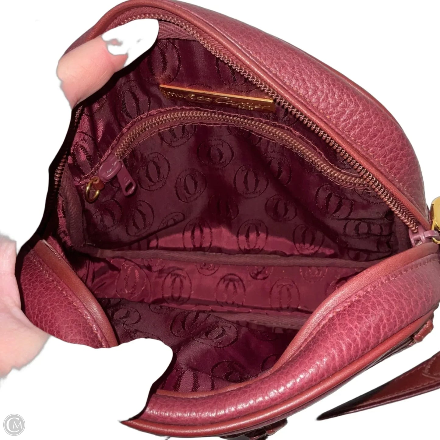 Crossbody Luxury Designer By Cartier, Size: Small