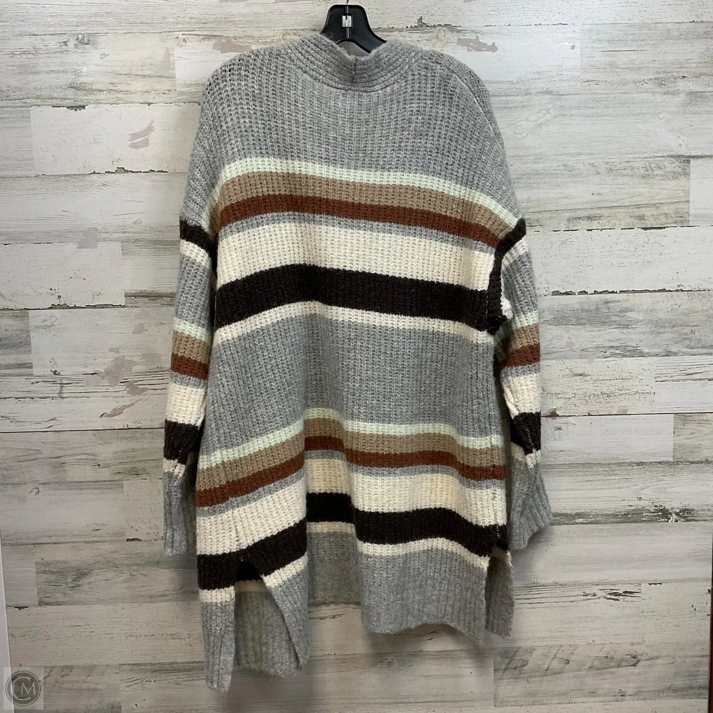 Sweater Cardigan By A New Day In Grey, Size: L