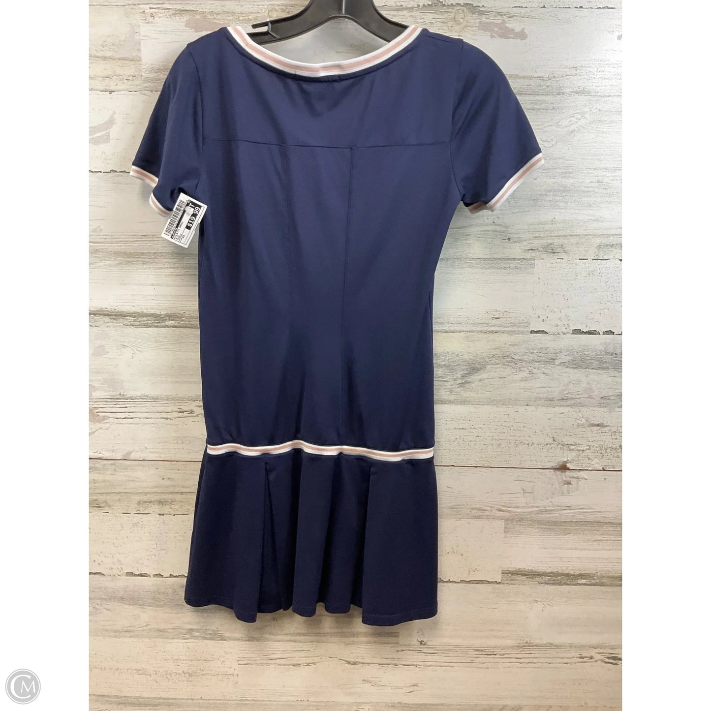 Athletic Dress By Lacoste In Blue, Size: Xs