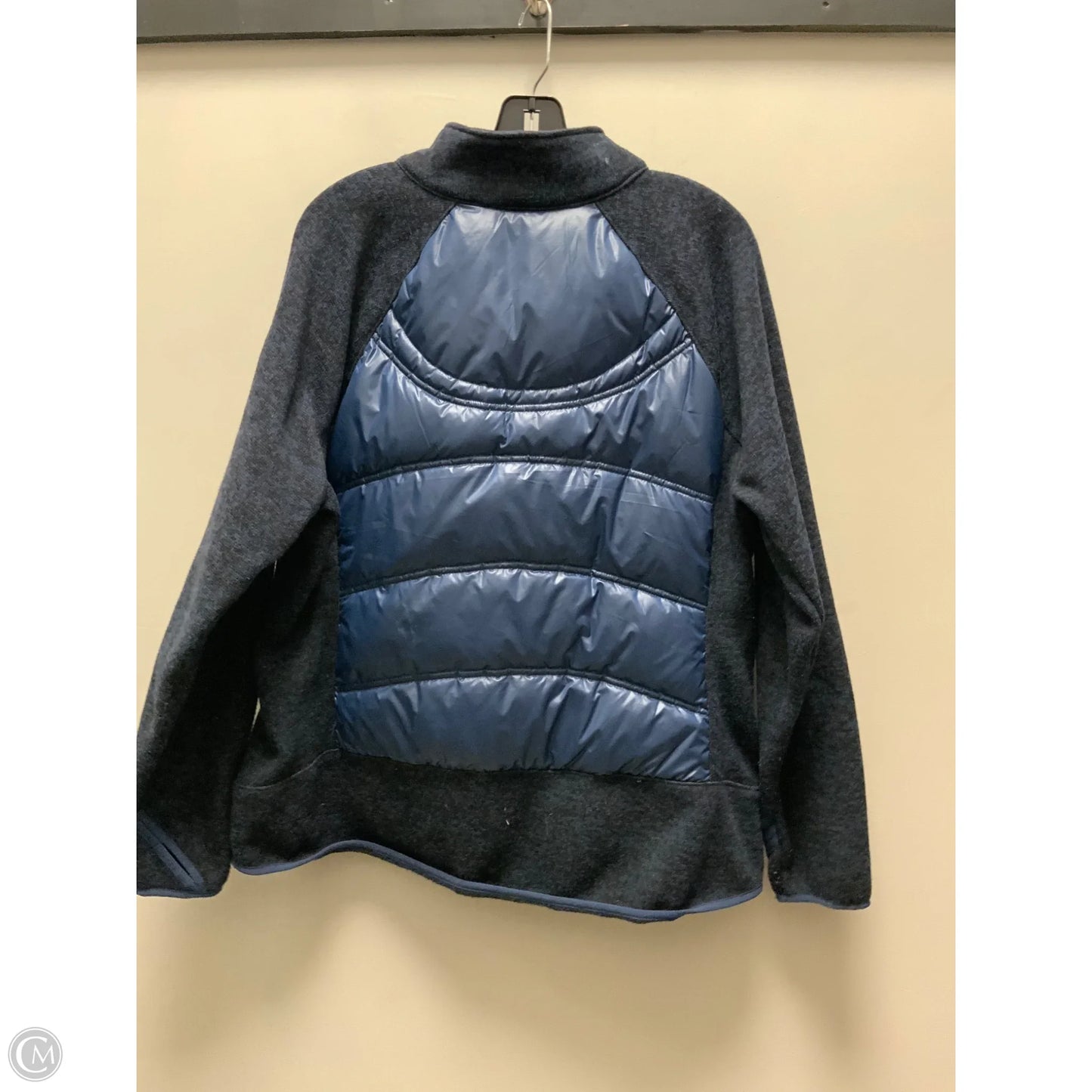 Jacket Puffer & Quilted By London Fog In Blue, Size: Xl
