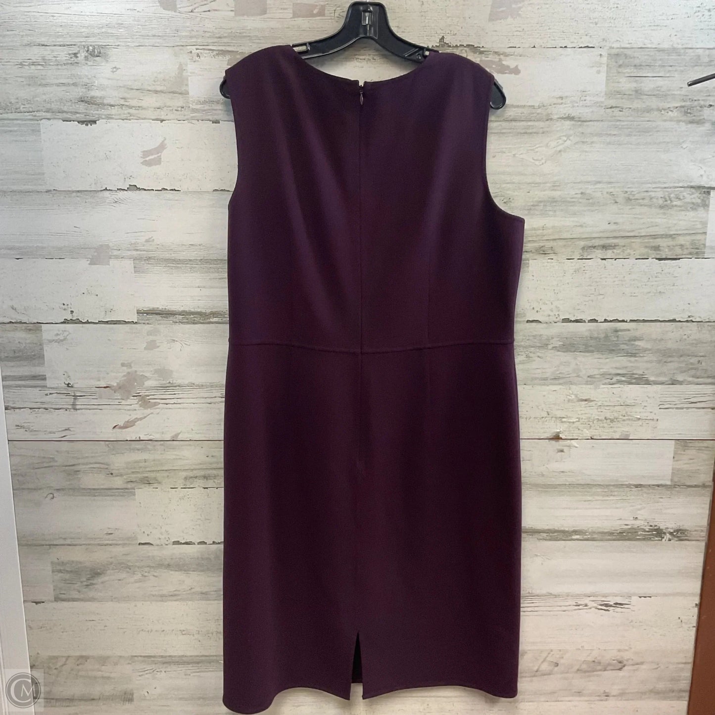 Dress Designer By Lafayette 148 In Purple, Size: Xxl