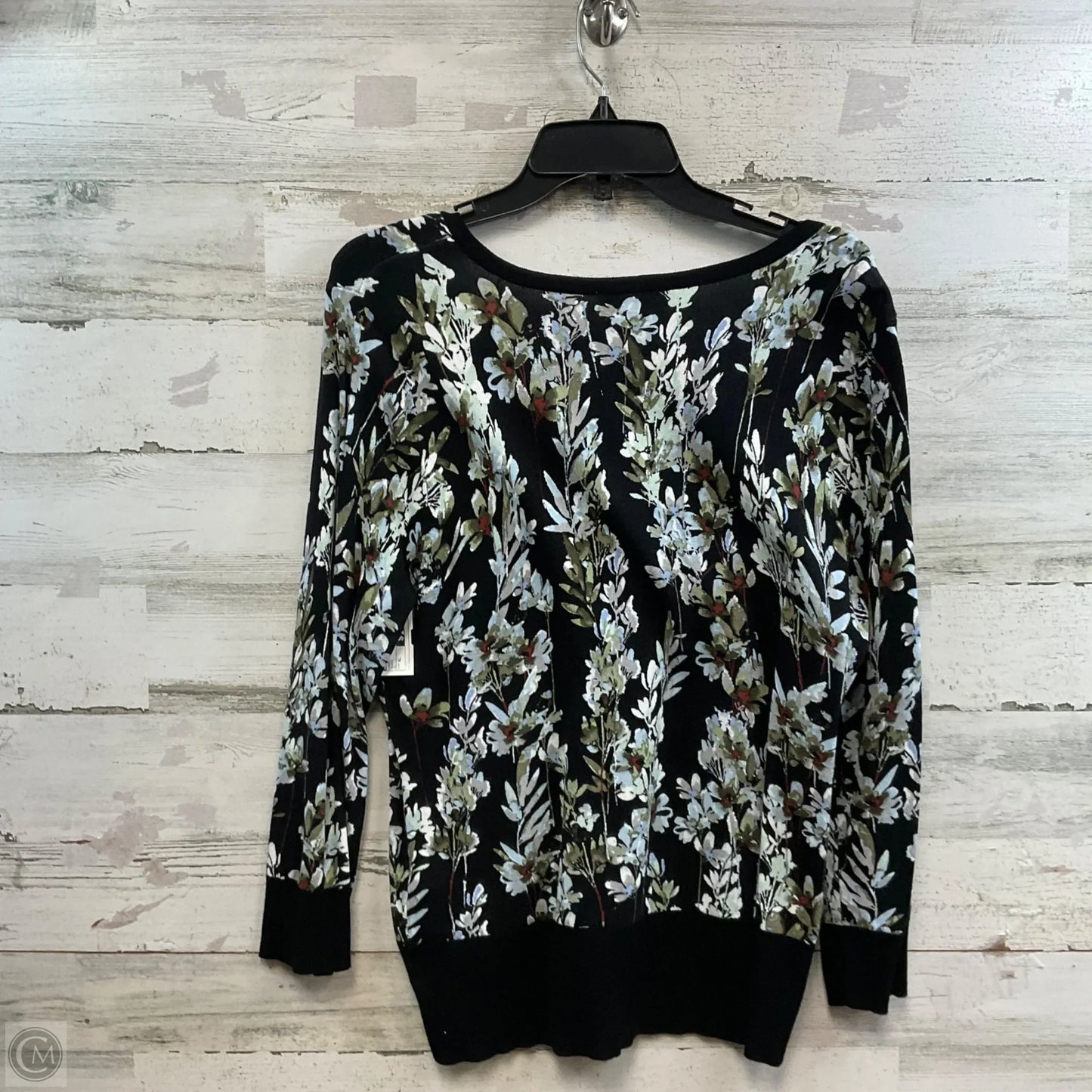 Cardigan By White House Black Market In Black, Size: Xl
