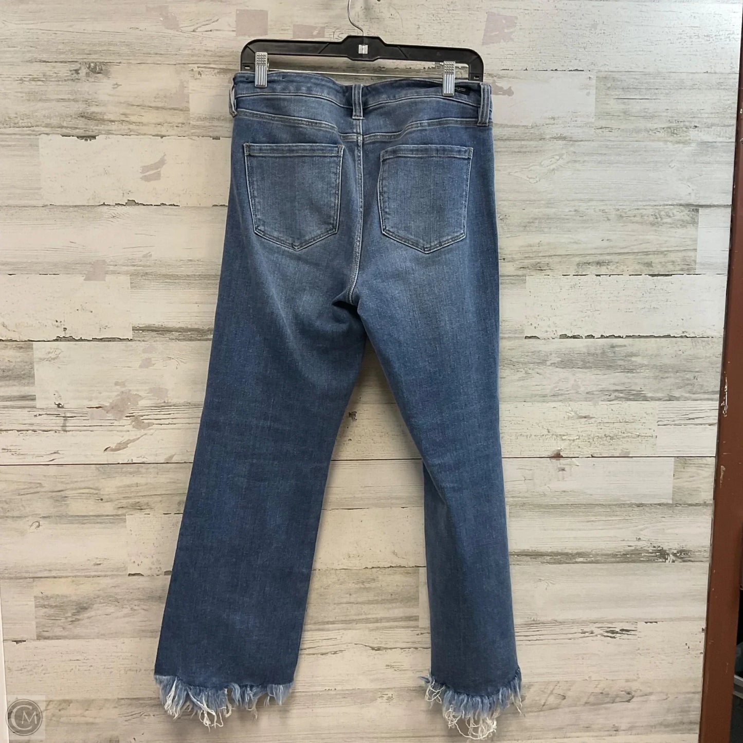 Jeans Flared By Liverpool In Blue Denim, Size: 10