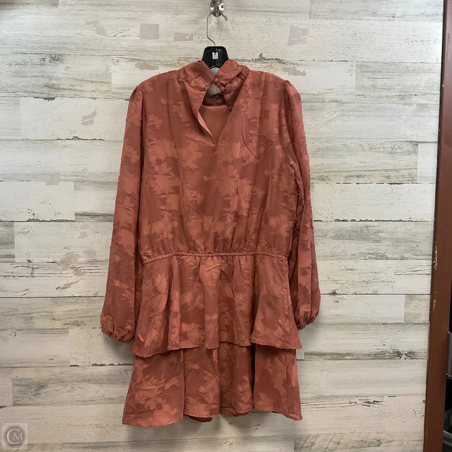 Dress Casual Short By Socialite In Orange, Size: Xl