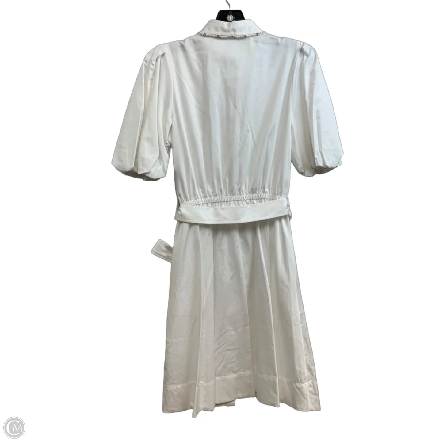 Dress Casual Short By Karl Lagerfeld In White, Size: S