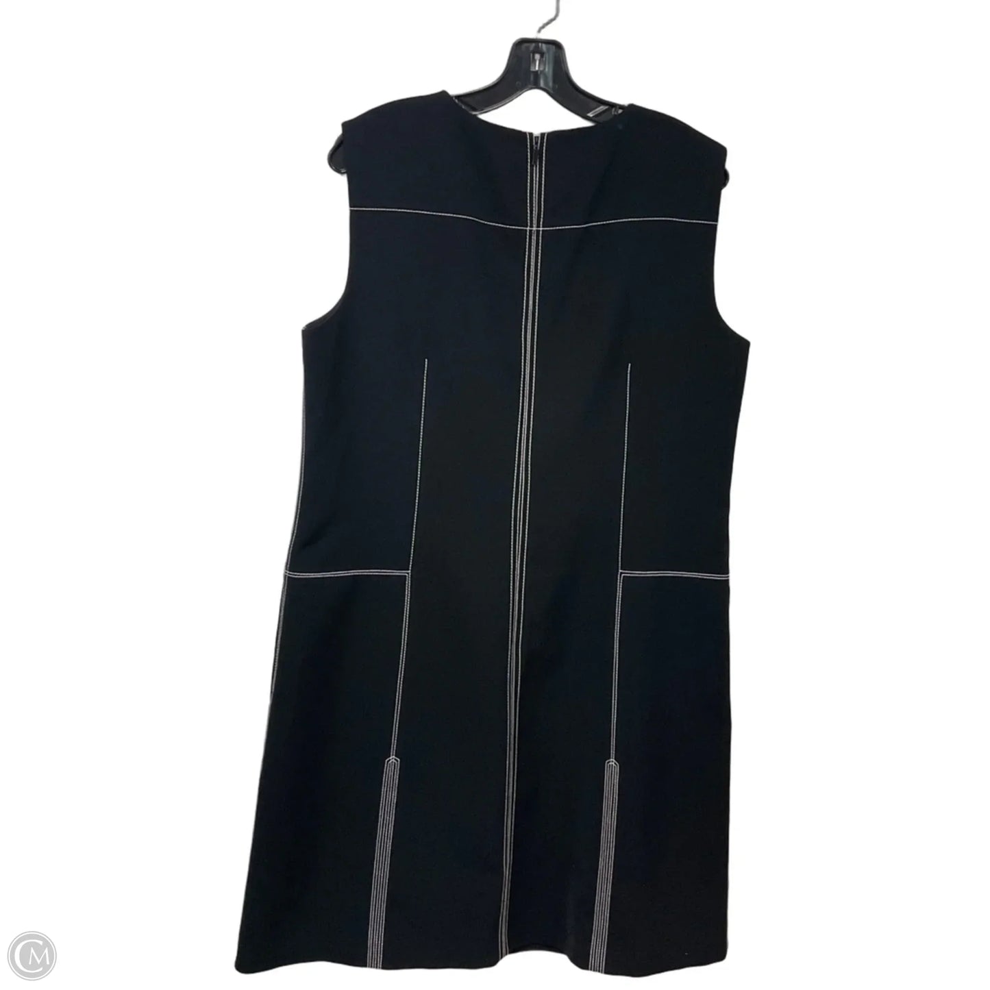 Dress Designer By Lafayette 148 In Black, Size: L