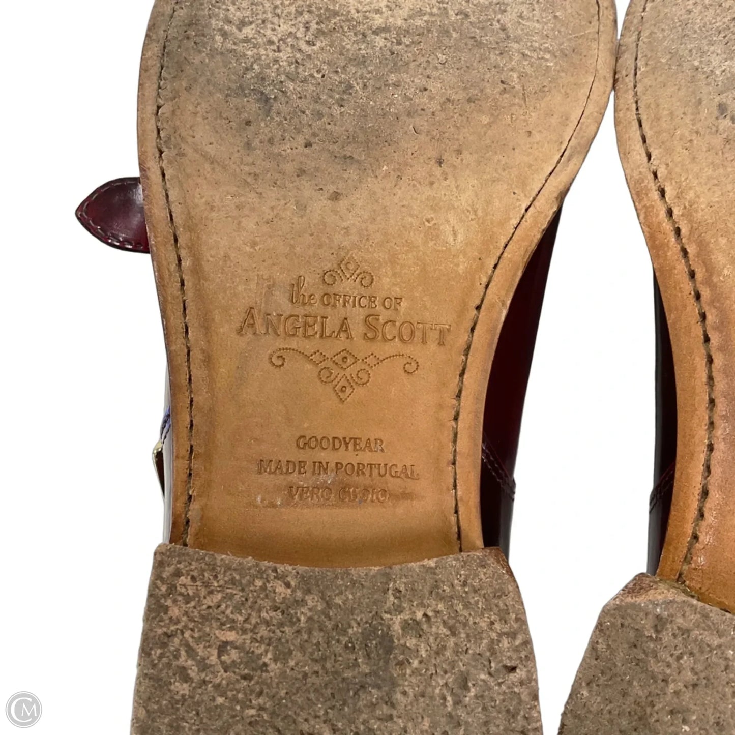 Shoes Flats By The Office Of Angela Scott In Red, Size: 10
