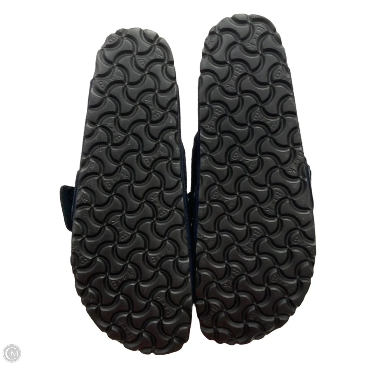 Sandals Flats By Birkenstock In Navy, Size: 9