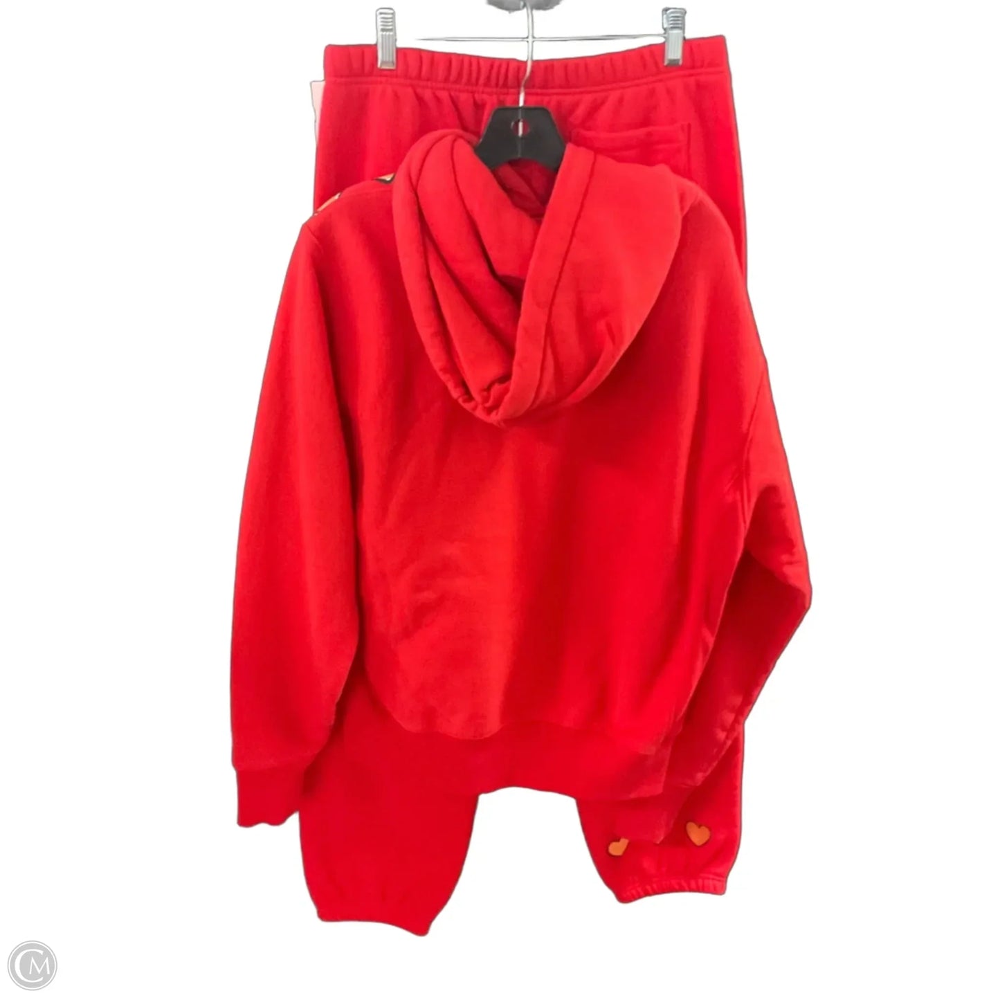 Athletic Pants 2pc By Champion In Red, Size: M
