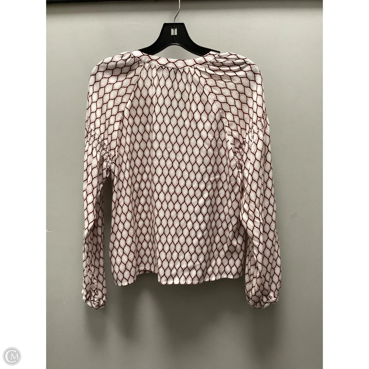 Top Long Sleeve By Sanctuary In Pink & White, Size: Xs