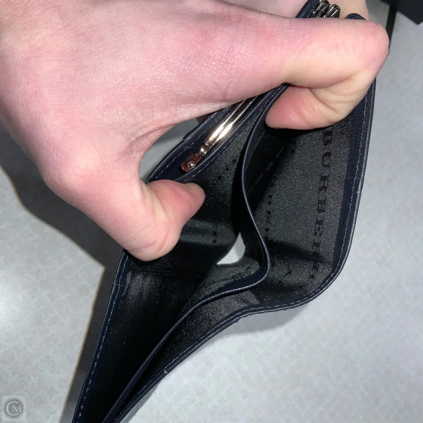 Wallet Luxury Designer By Burberry, Size: Large