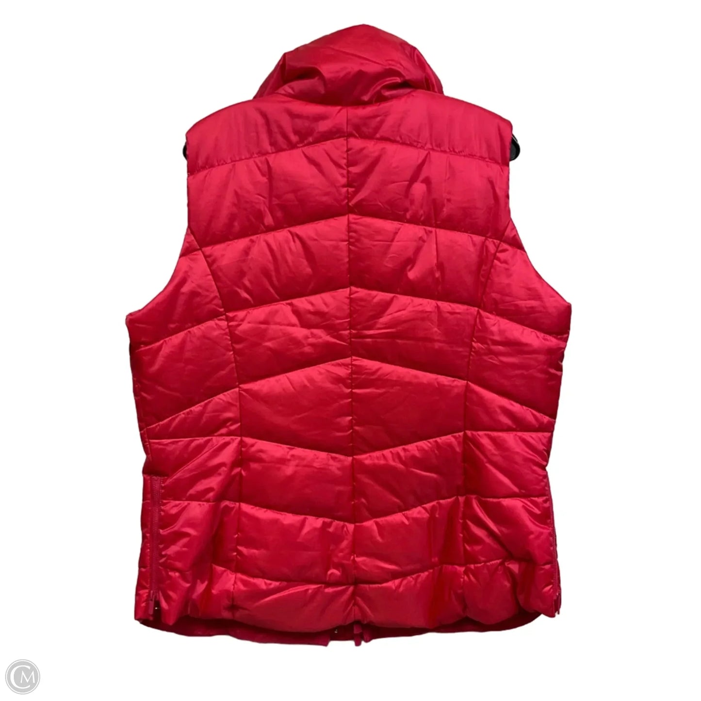 Vest Puffer & Quilted By Chicos In Pink, Size: L