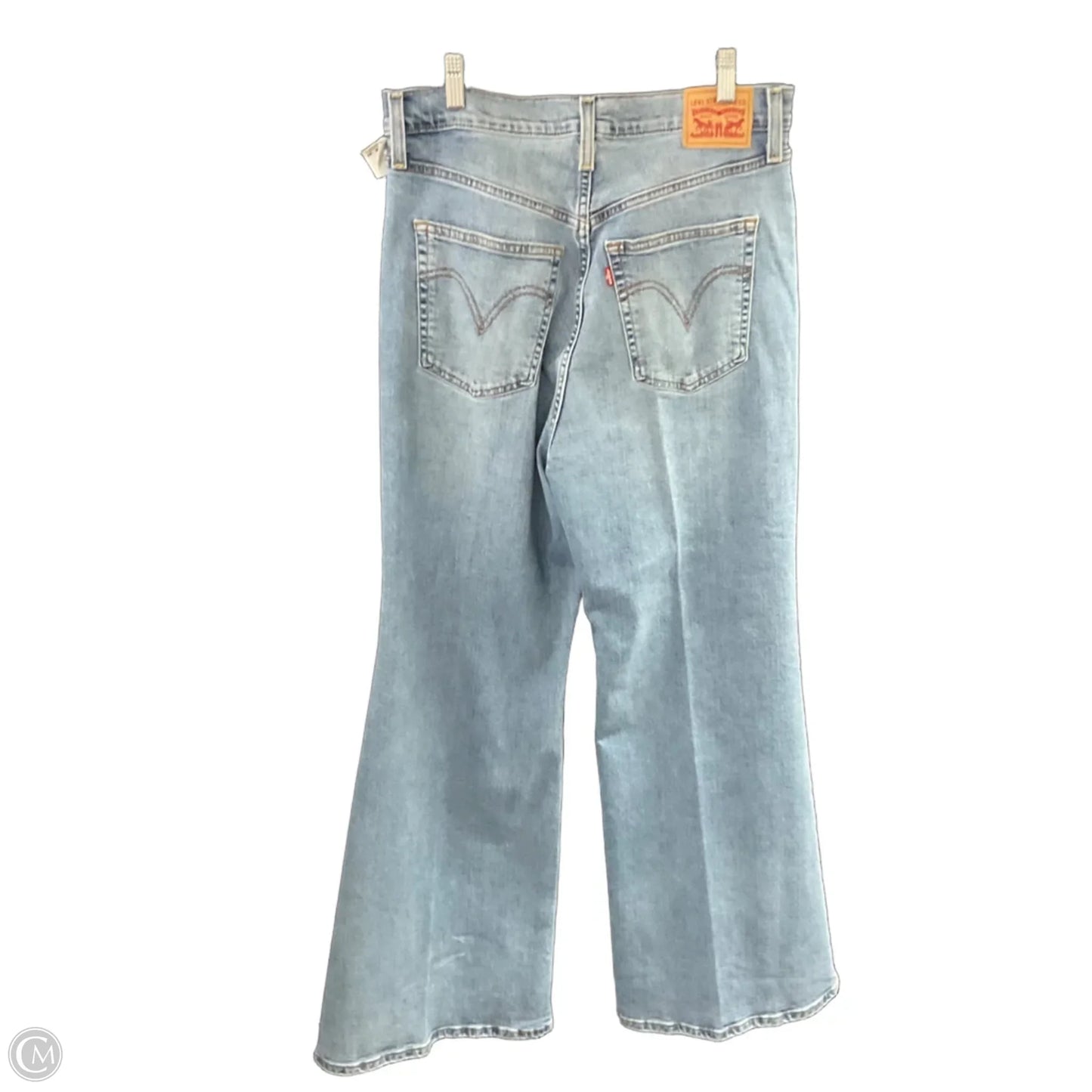 Jeans Straight By Levi’s In Blue Denim, Size: 14