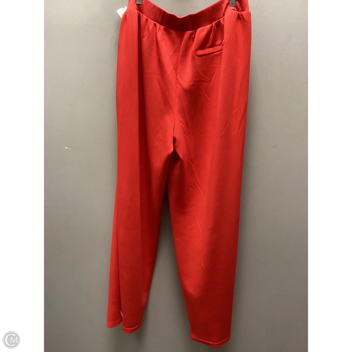 Pants Wide Leg By Aerie In Red & White, Size: L