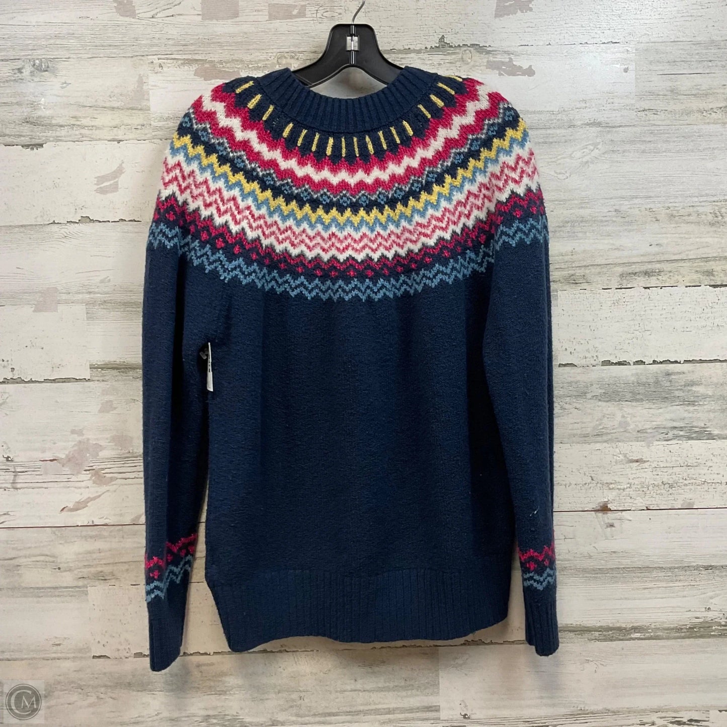 Sweater By Style And Company In Blue, Size: L