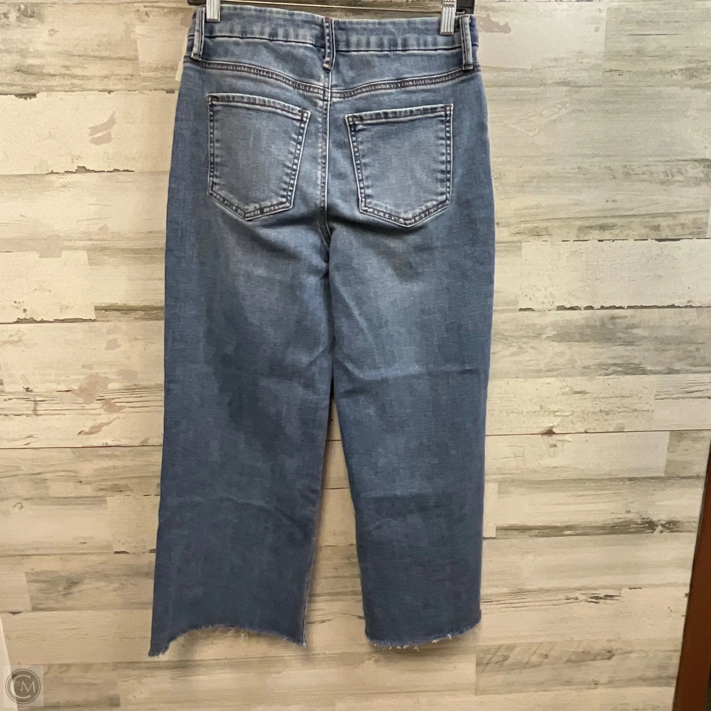 Jeans Flared By Kut In Blue Denim, Size: 0