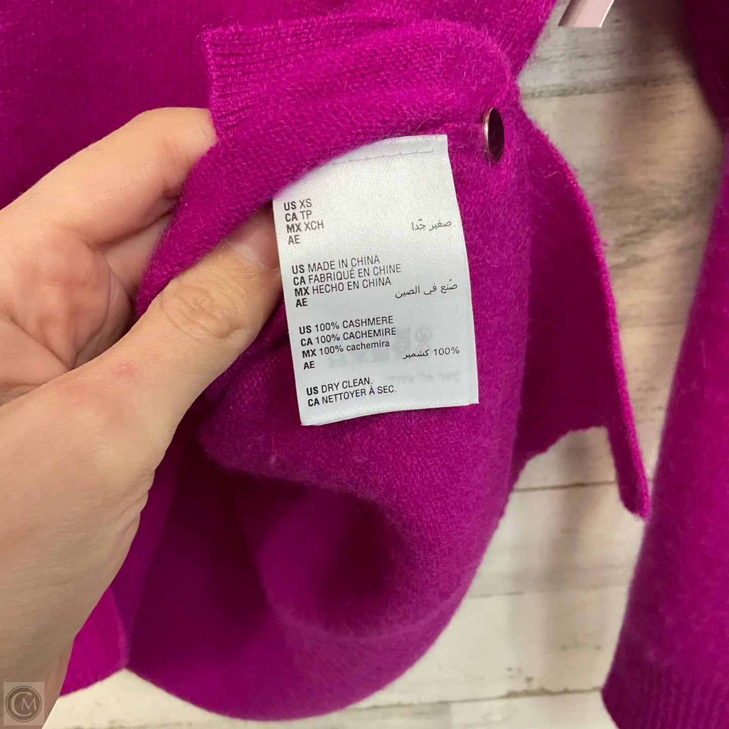 Sweater Cashmere By Charter Club In Pink, Size: Xs