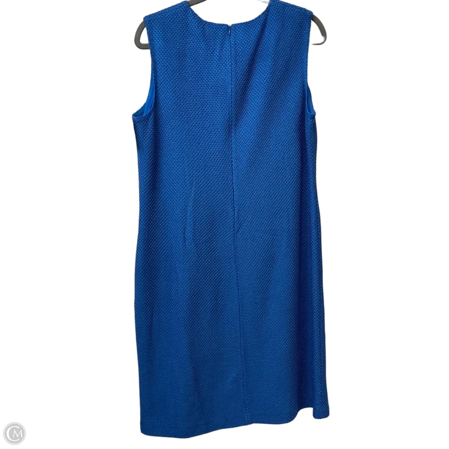 Dress Luxury Designer By St John Collection In Blue, Size: L