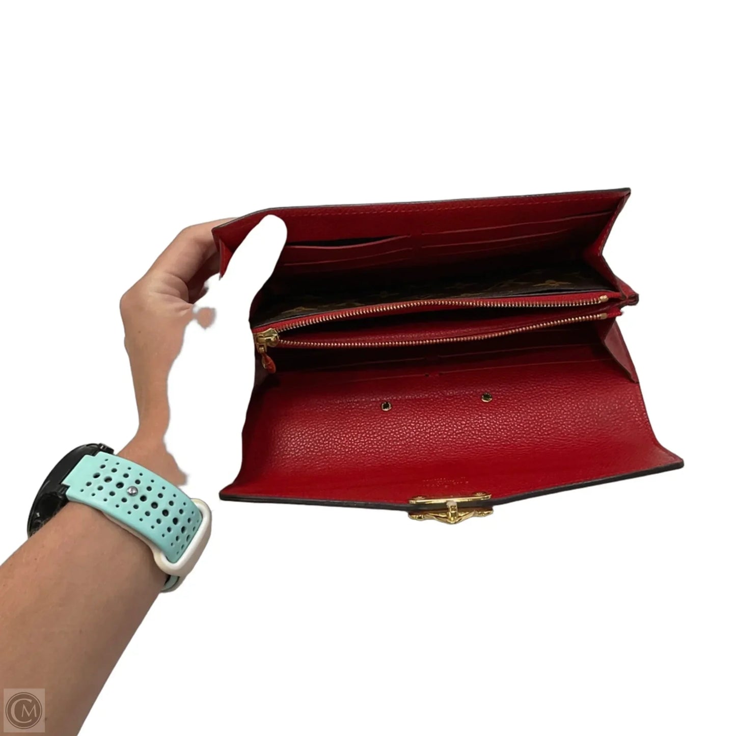 Wallet Luxury Designer By Louis Vuitton, Size: Large