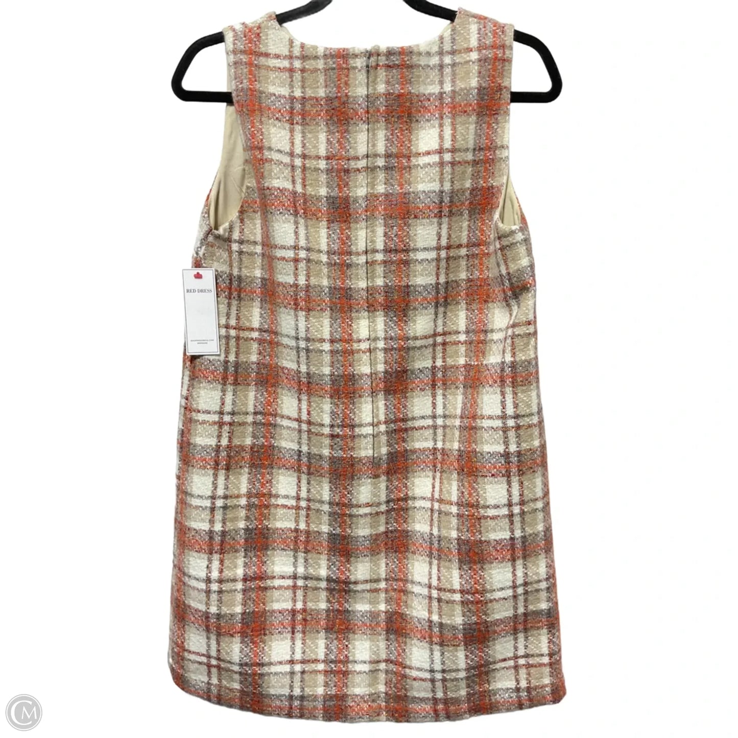 Dress Casual Short By Aura In Checkered Pattern, Size: S