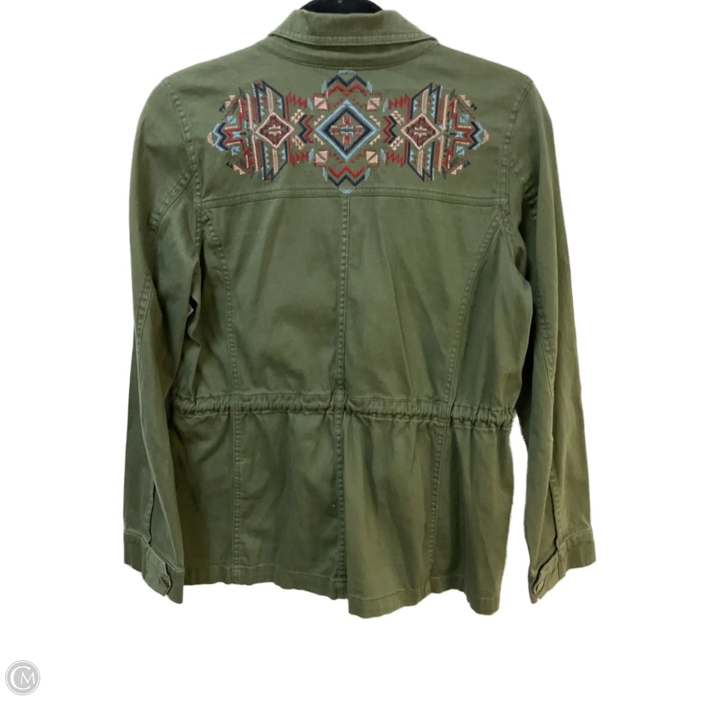 Jacket Utility By Sequin Hearts In Green, Size: S