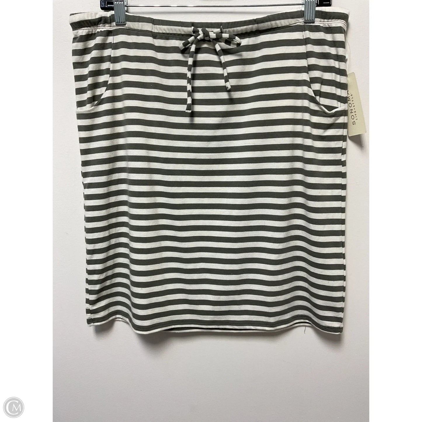 Skirt Mini & Short By Sonoma In Striped Pattern, Size: S