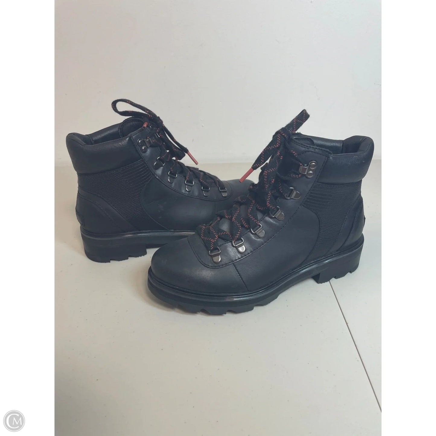 Boots Hiking By Sorel In Black, Size: 9.5