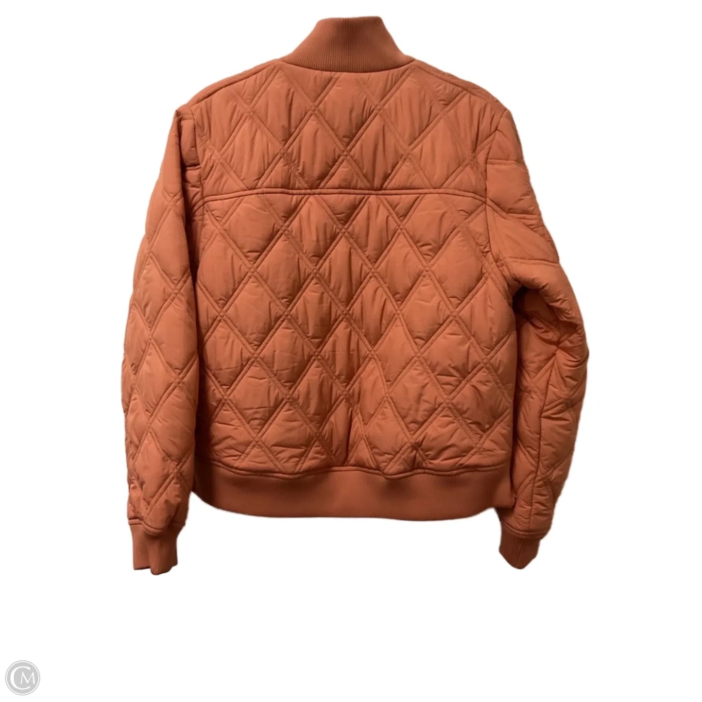 Coat Puffer & Quilted By Calia In Orange, Size: M