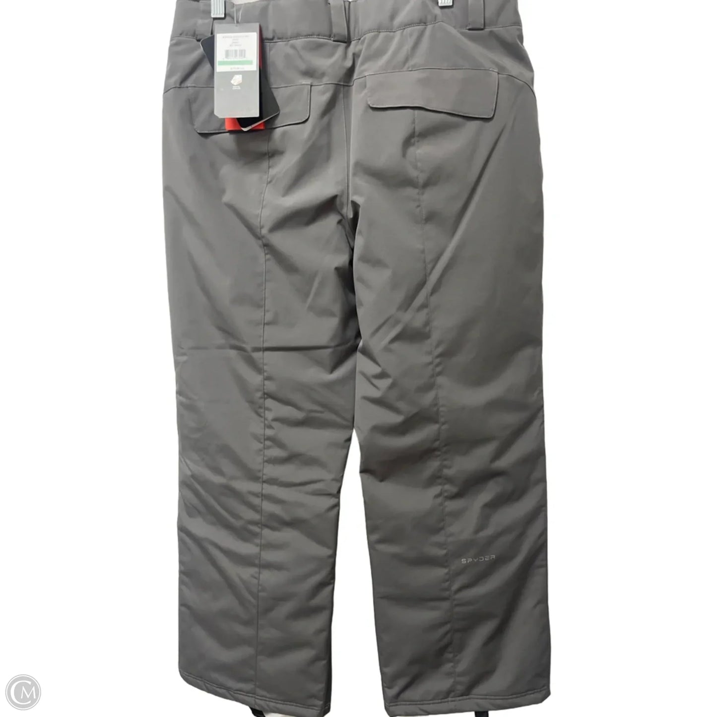 Athletic Pants By Spyder In Grey, Size: L