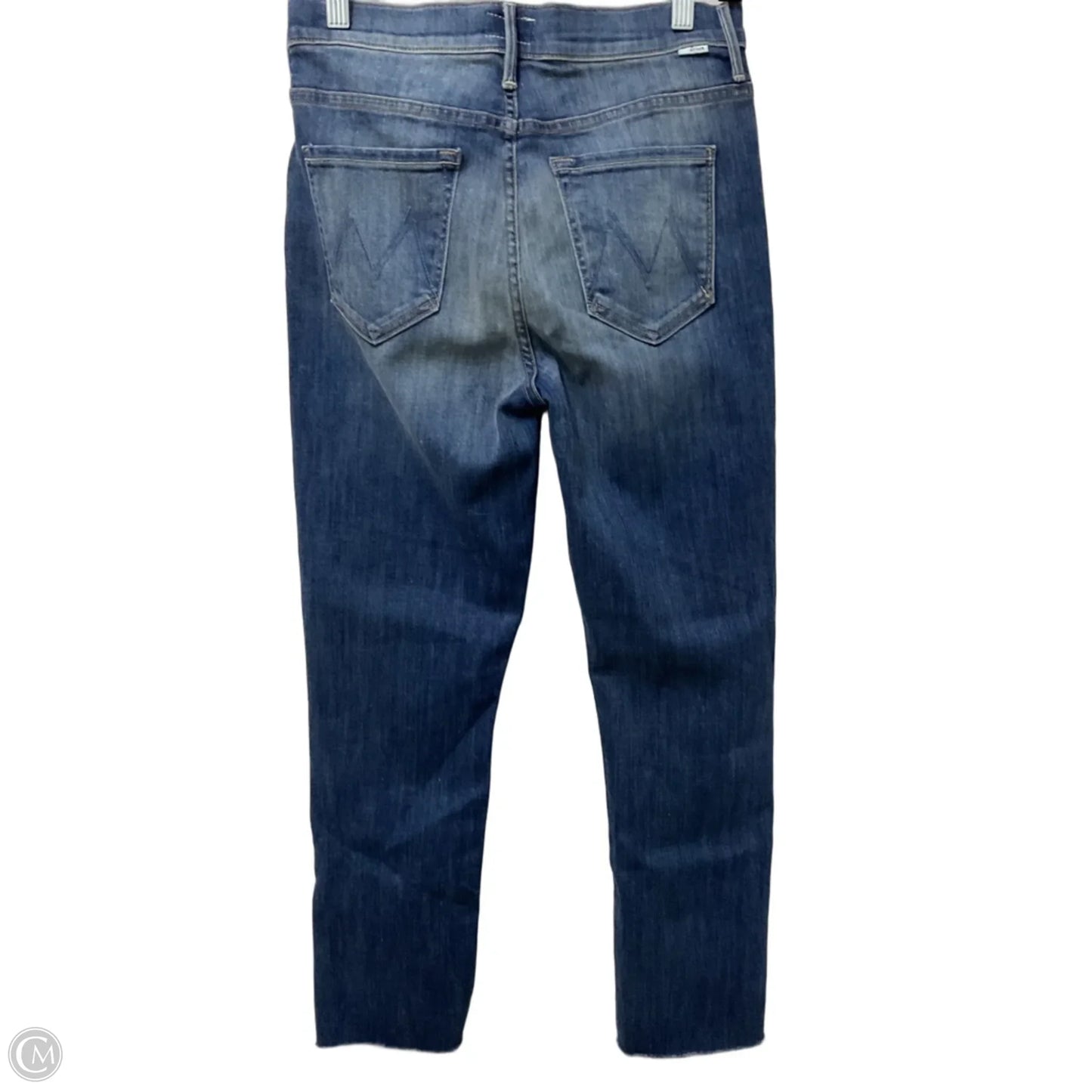 Jeans Cropped By Mother In Blue Denim, Size: 6