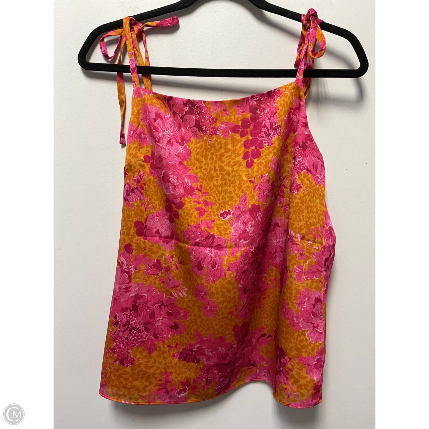 Top Sleeveless By Ted Baker In Orange & Pink, Size: Xs