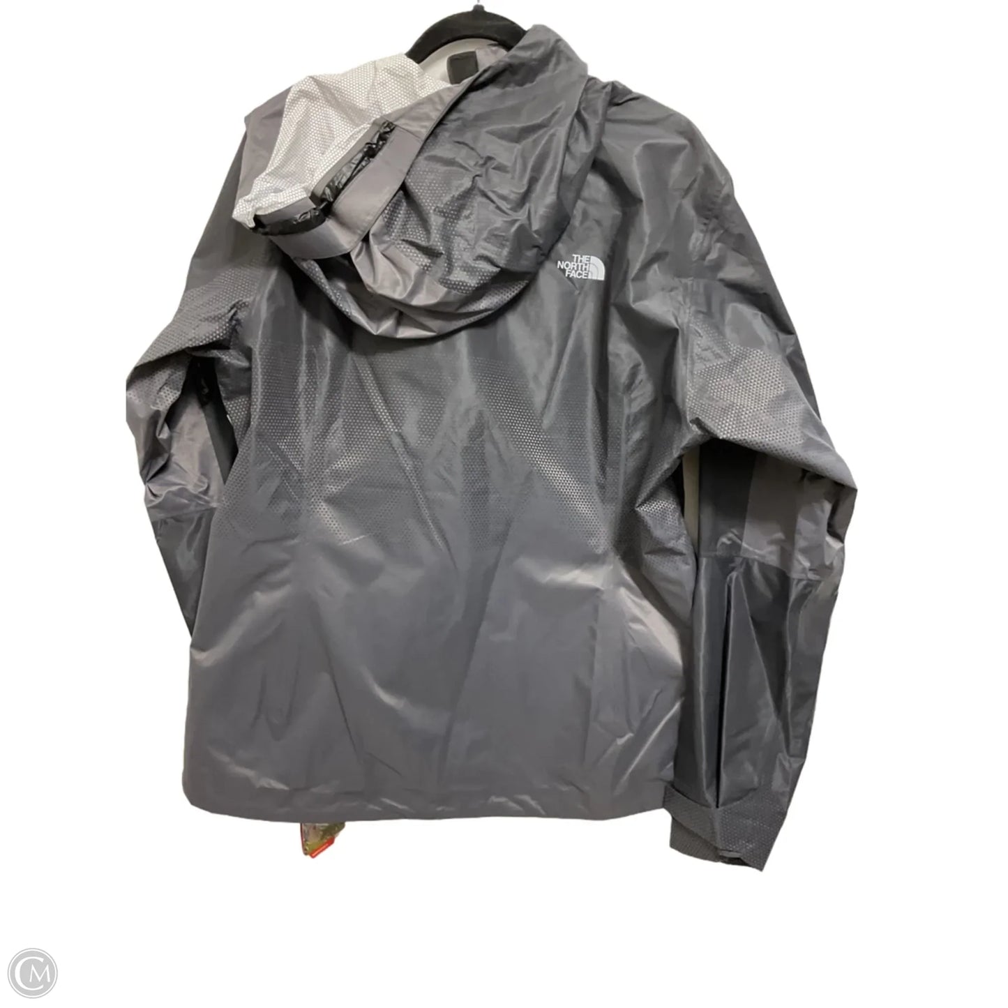 Jacket Windbreaker By The North Face In Grey, Size: Xl