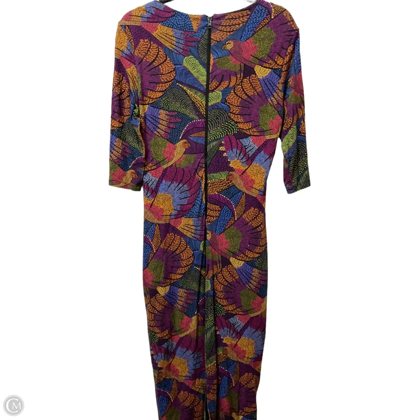 Dress Casual Midi By Farm Rio In Tropical Print, Size: M