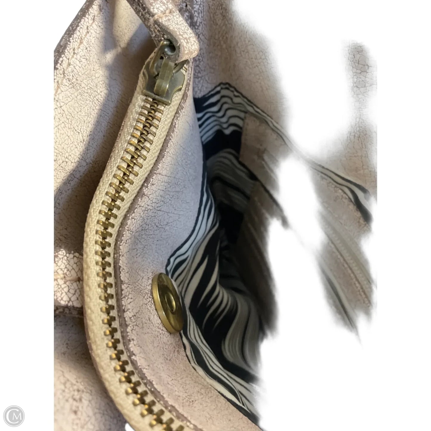 Crossbody Leather By Cma, Size: Medium